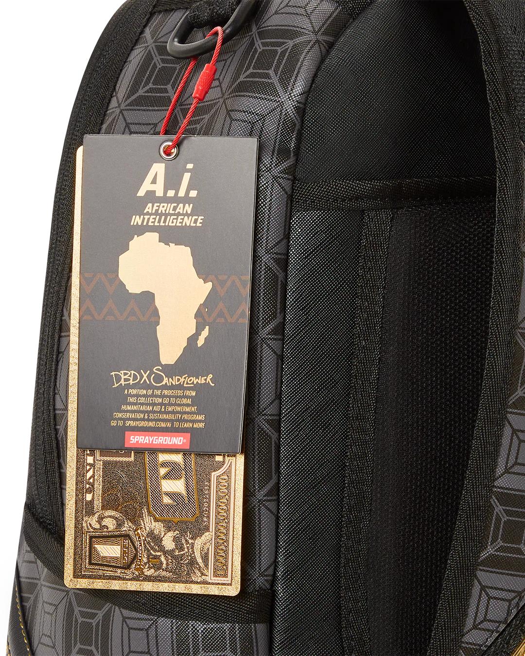 Sprayground Popular | OBSIDIAN STUNNER A.i.6 SANDFLOWER COLLAB BACKPACK (DLXV)