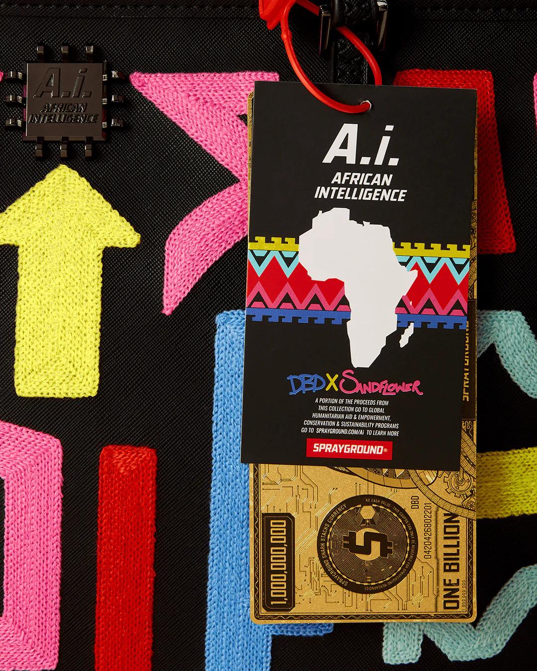 Sprayground Signature | A.i.4 PATH TO THE FUTURE TOTE