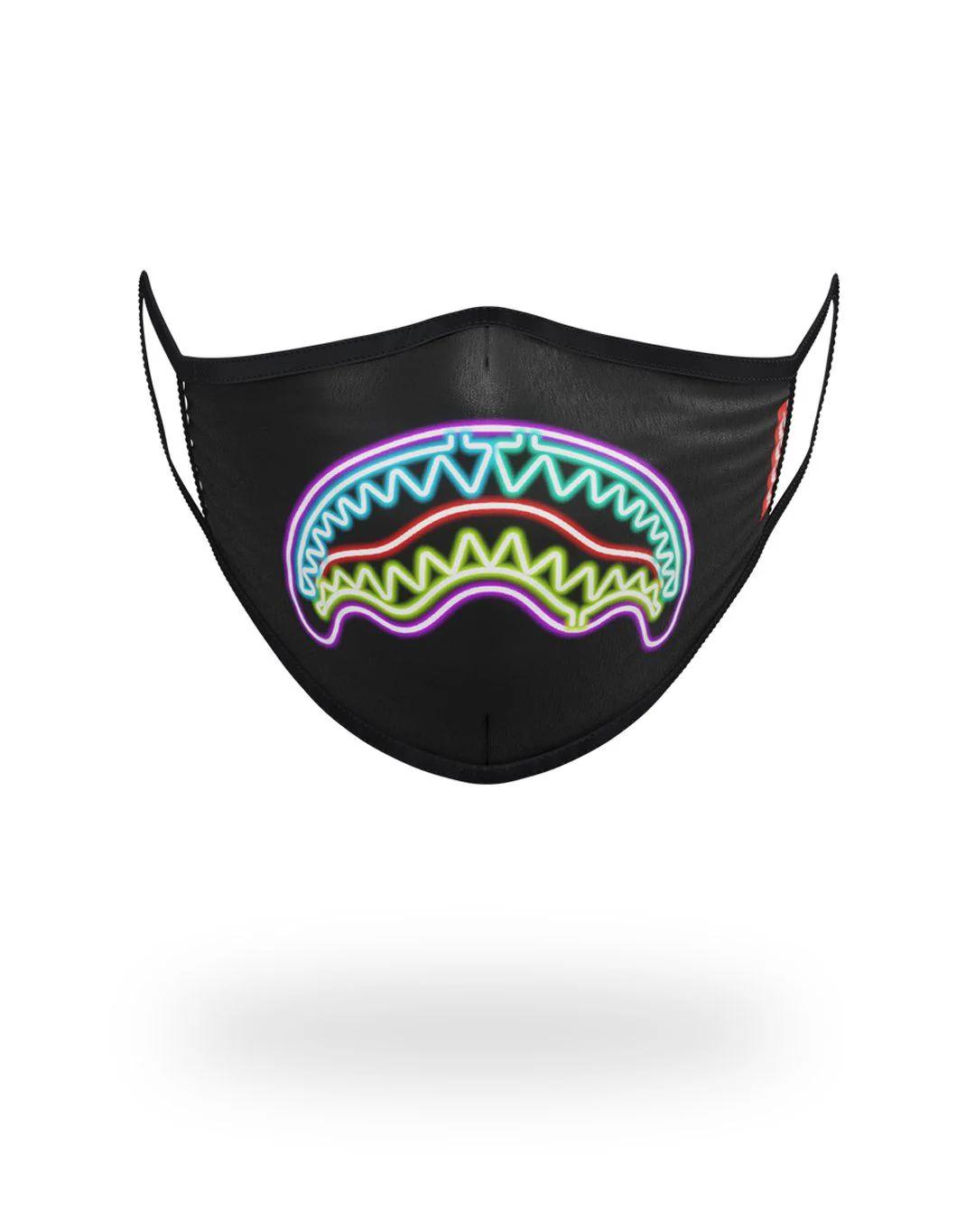 Sprayground Featured | NEON SHARK FORM-FITTING MASK