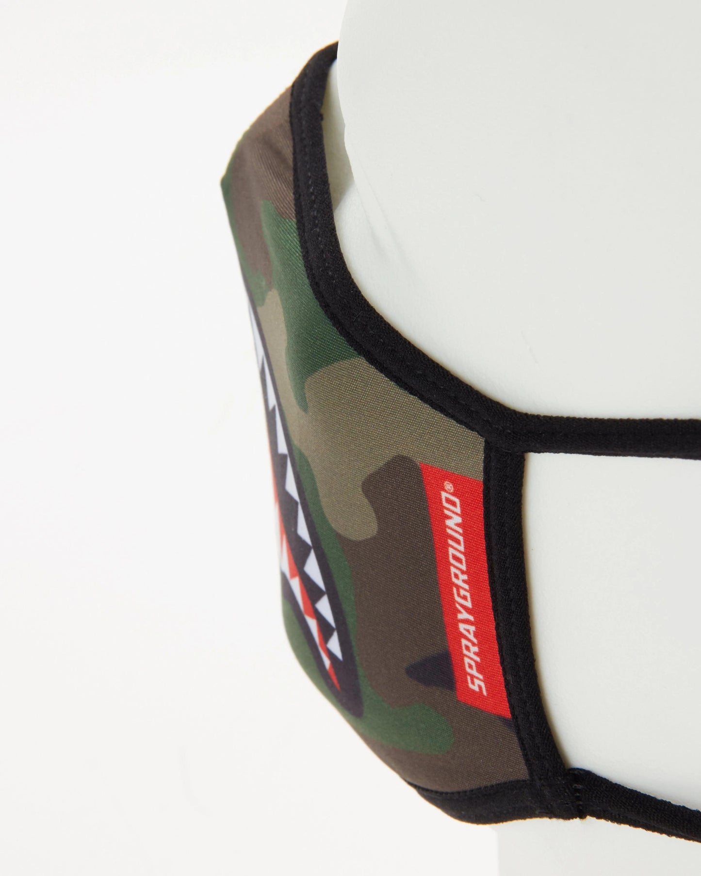 Sprayground Popular | CAMO SHARKMOUTH FORM-FITTING MASK
