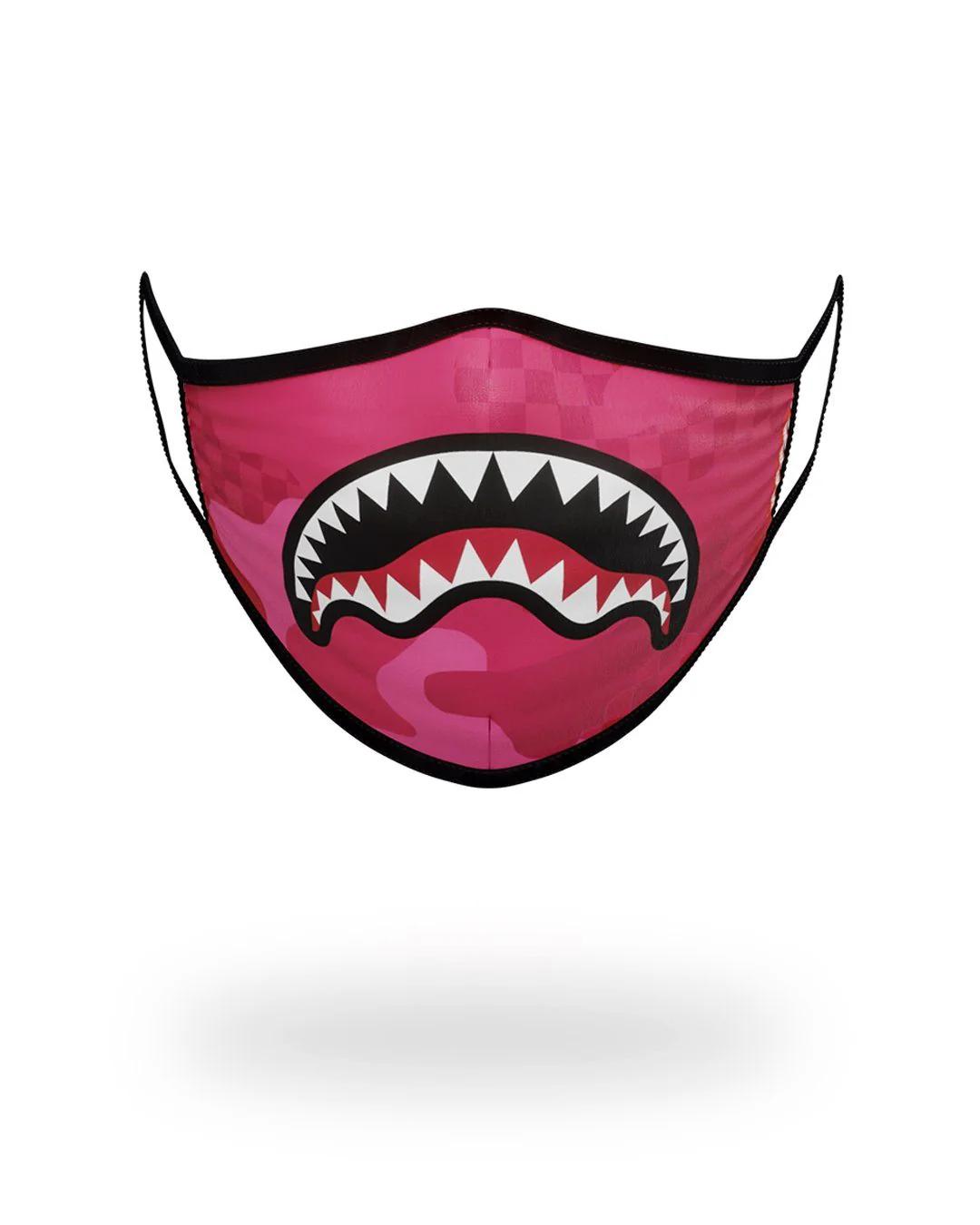 Sprayground Trending | PINK ANIME SHARK FORM-FITTING MASK