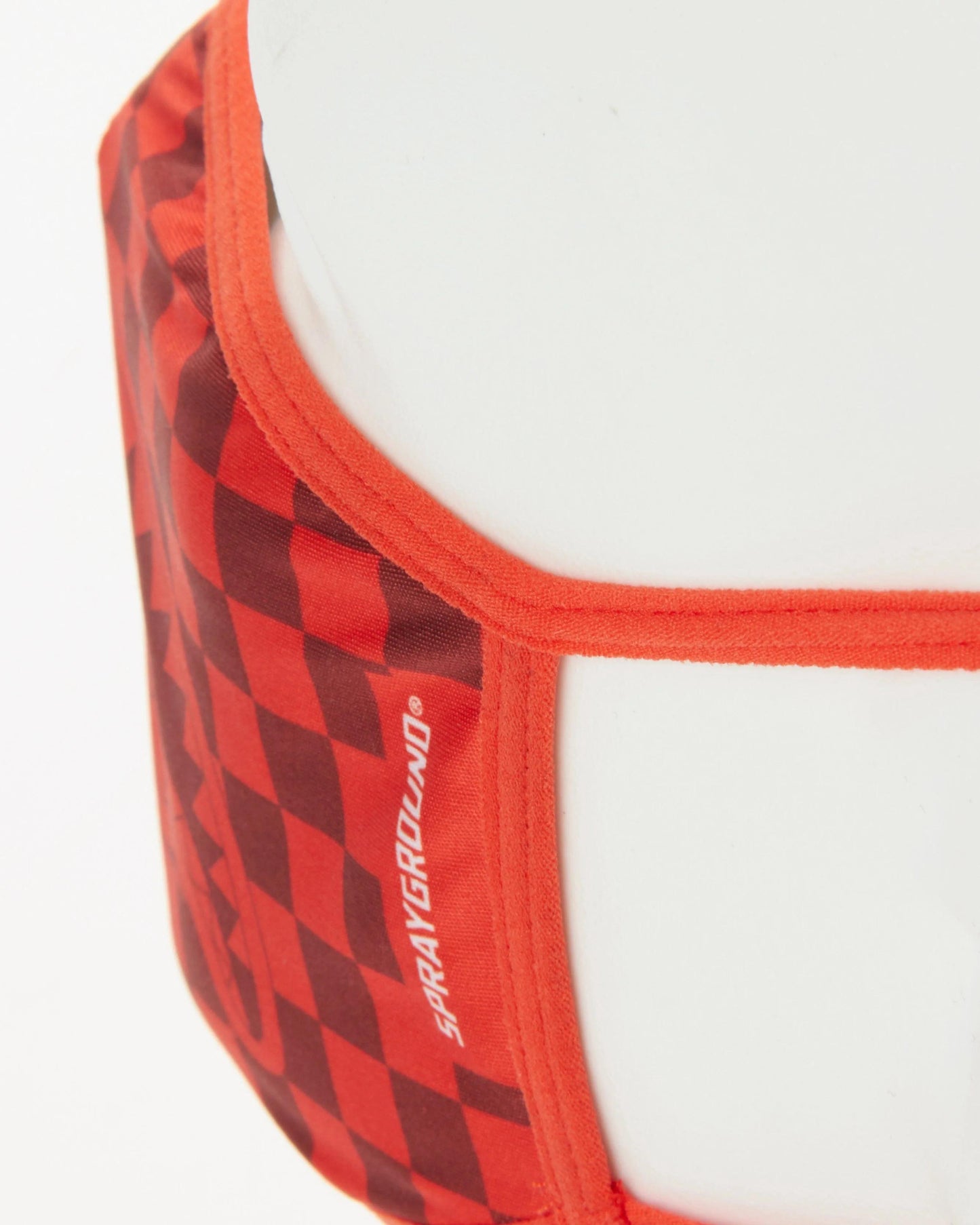 Sprayground Best Seller | SHARKS IN PARIS (RED) FORM-FITTING MASK