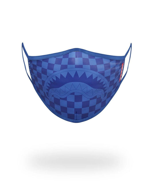 Sprayground Recommended | SHARKS IN PARIS (BLUE) FORM-FITTING MASK