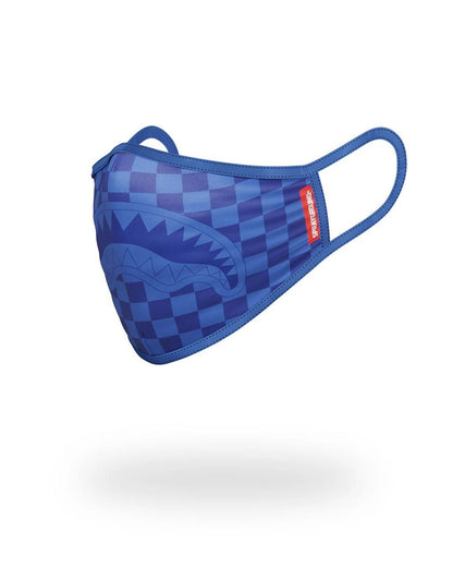 Sprayground Recommended | SHARKS IN PARIS (BLUE) FORM-FITTING MASK