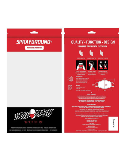 Sprayground Essential | 3AM SHARK FORM-FITTING MASK