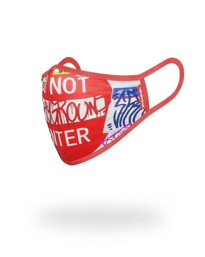 Sprayground Featured | DO NOT ENTER FORM-FITTING MASK