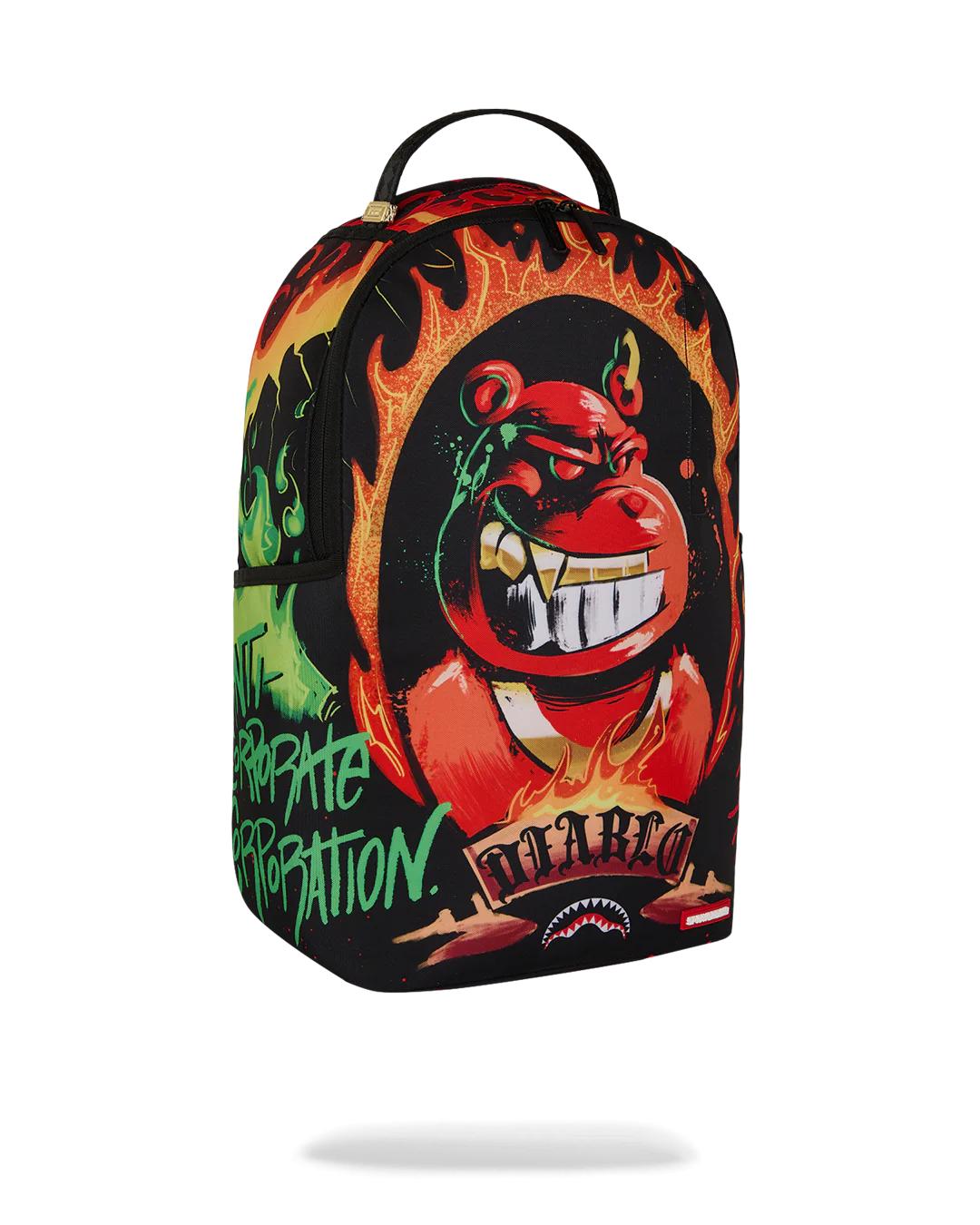 Sprayground Premium | DIABLO BILLION BURNIN BACKPACK