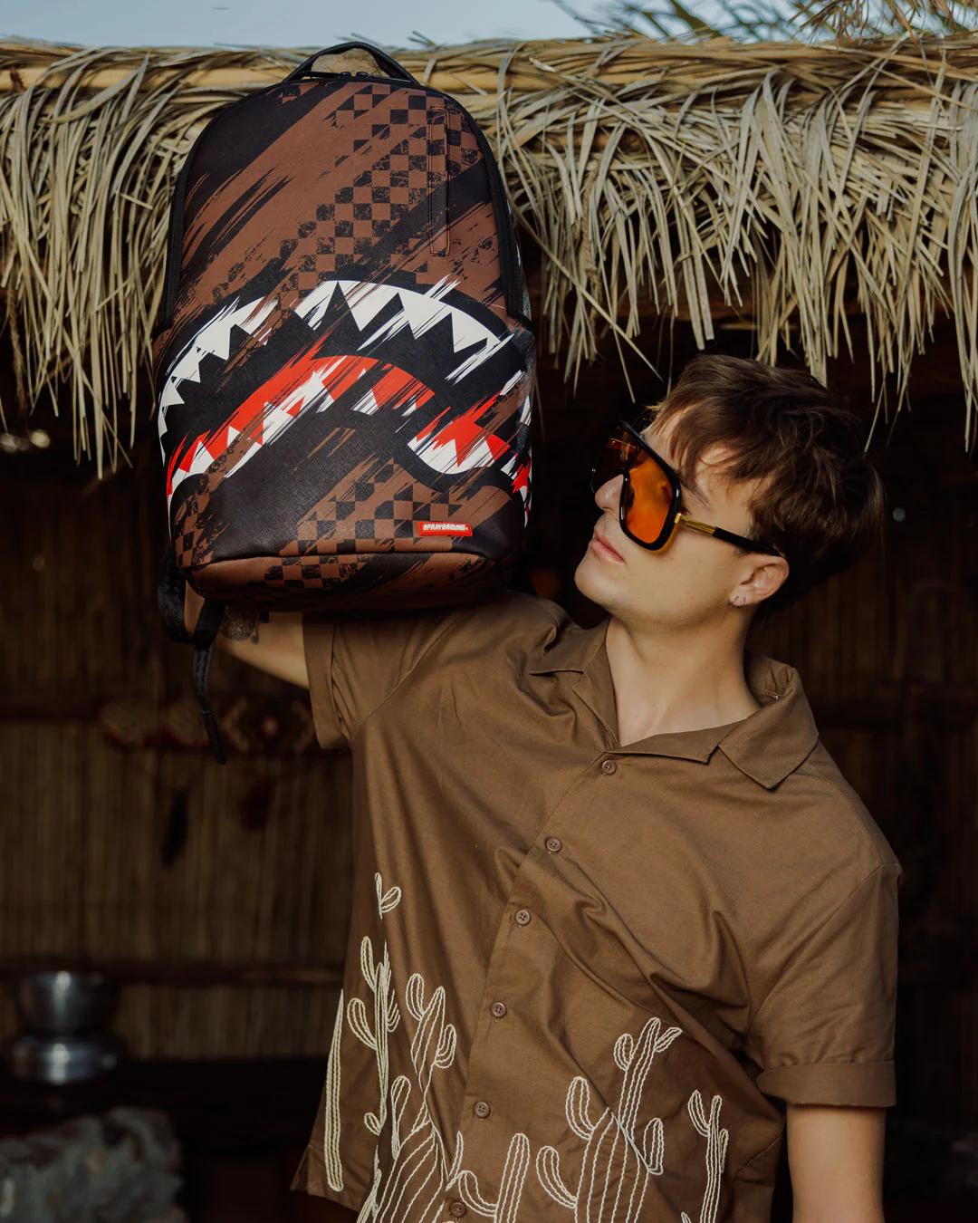 Sprayground Signature | SHARKS IN PARIS NIGHT DRIFT BACKPACK