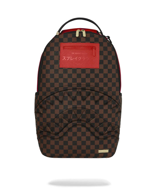 Sprayground Premium | KATANA CHECK BOSS BACKPACK