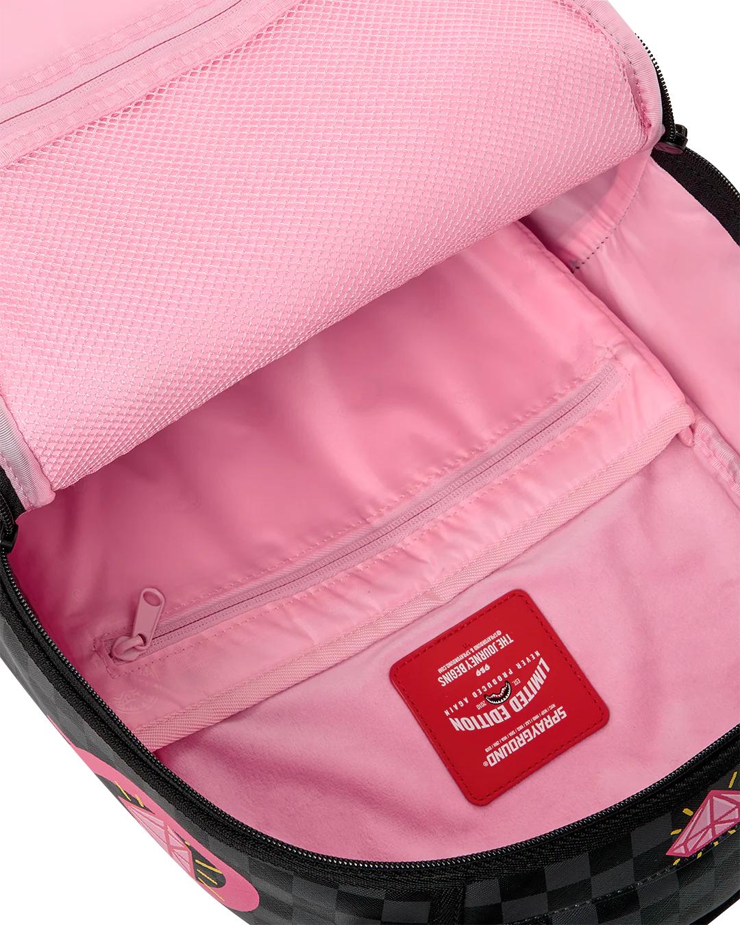 Sprayground Trending | PINK PANTHER DIAMOND SHARK BACKPACK