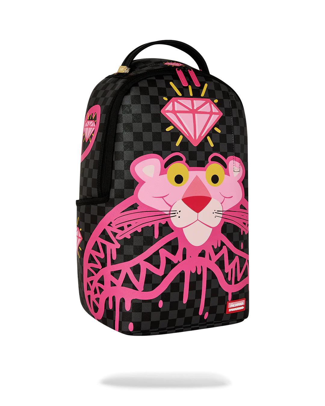 Sprayground Trending | PINK PANTHER DIAMOND SHARK BACKPACK