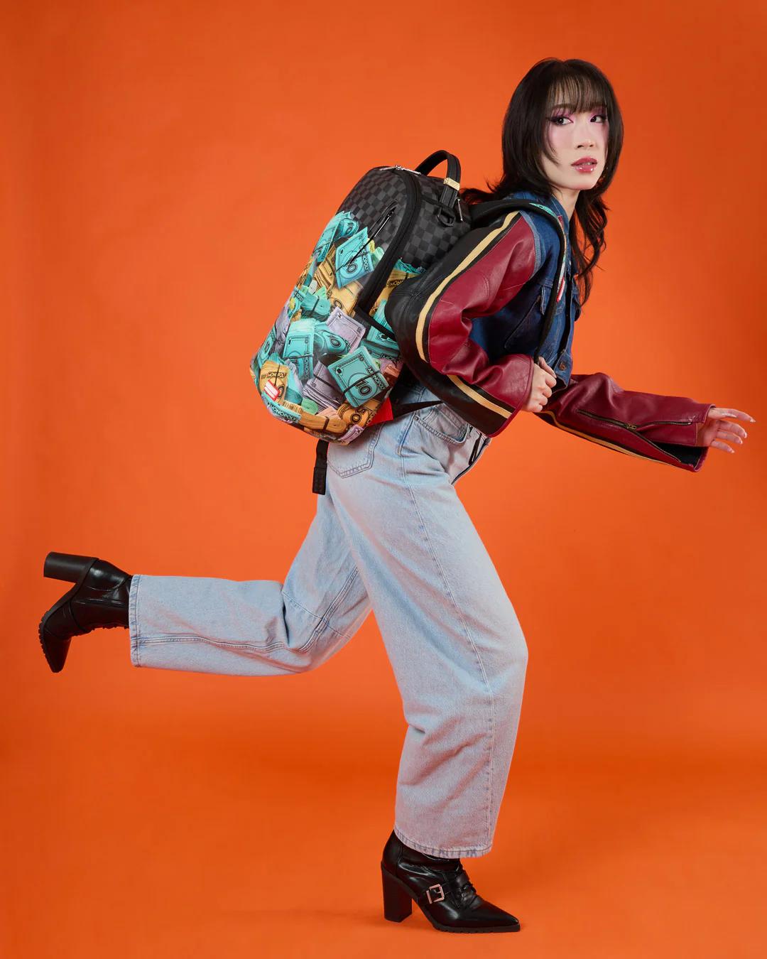 Sprayground Recommended | MONOPOLY STACK UP BACKPACK