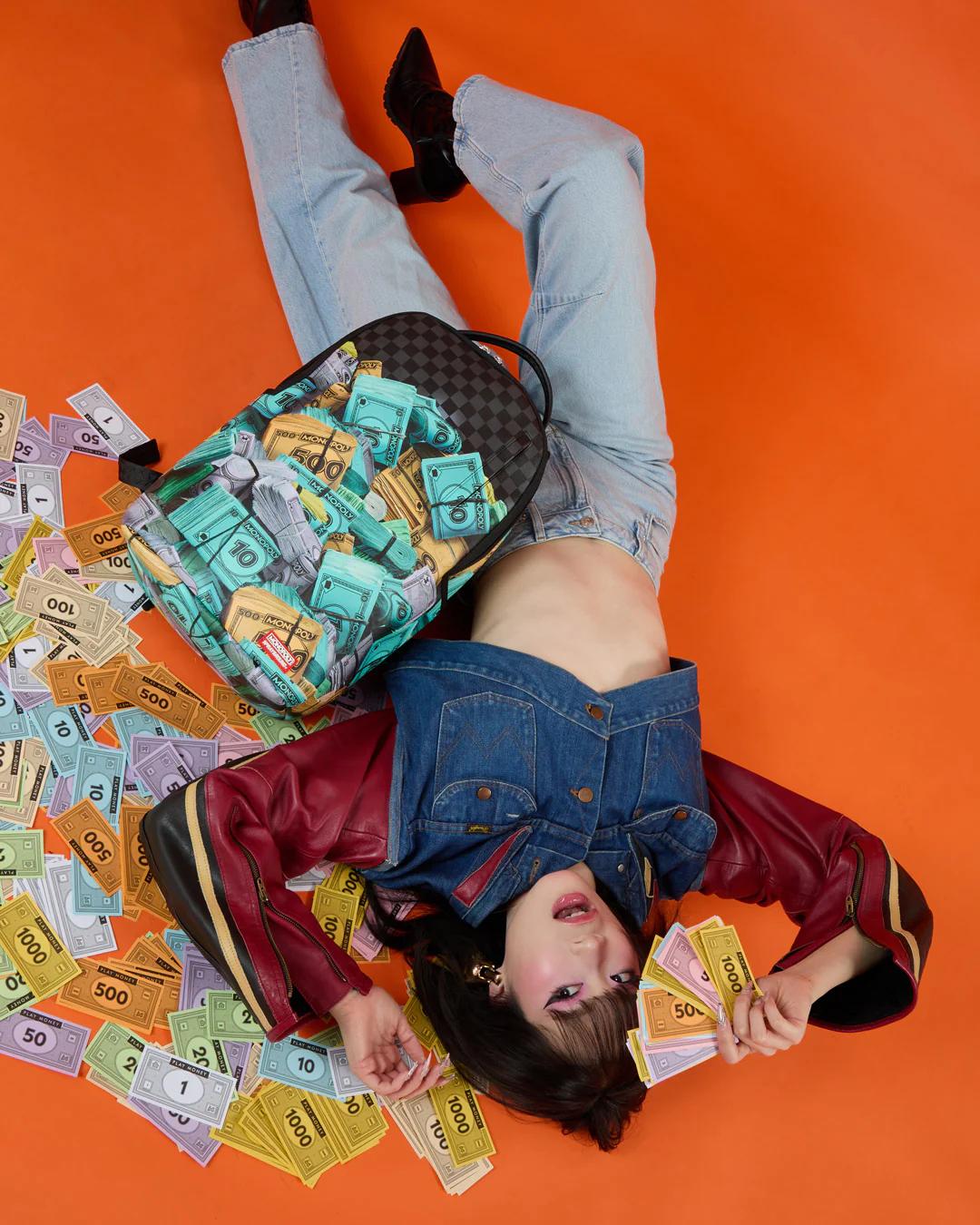 Sprayground Recommended | MONOPOLY STACK UP BACKPACK
