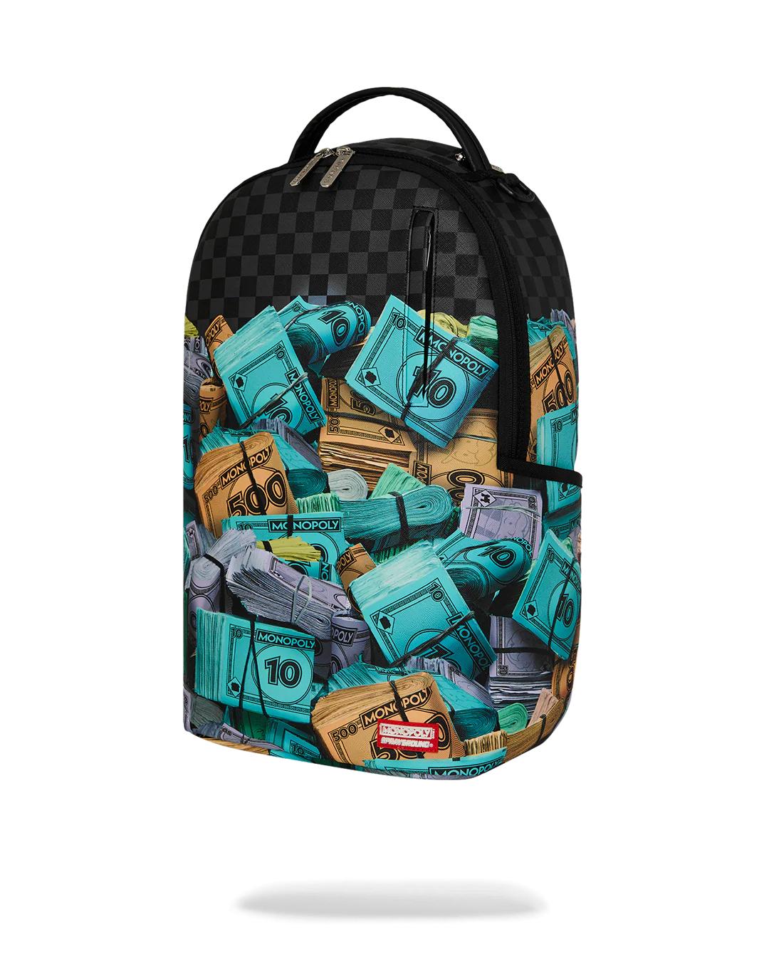 Sprayground Recommended | MONOPOLY STACK UP BACKPACK