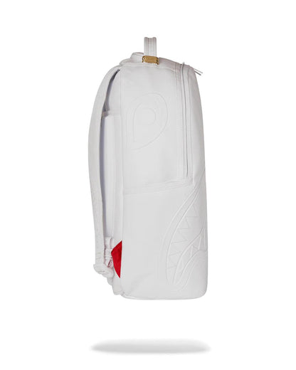 Sprayground Best Seller | GOLD BRICK LUXE WHITE BACKPACK