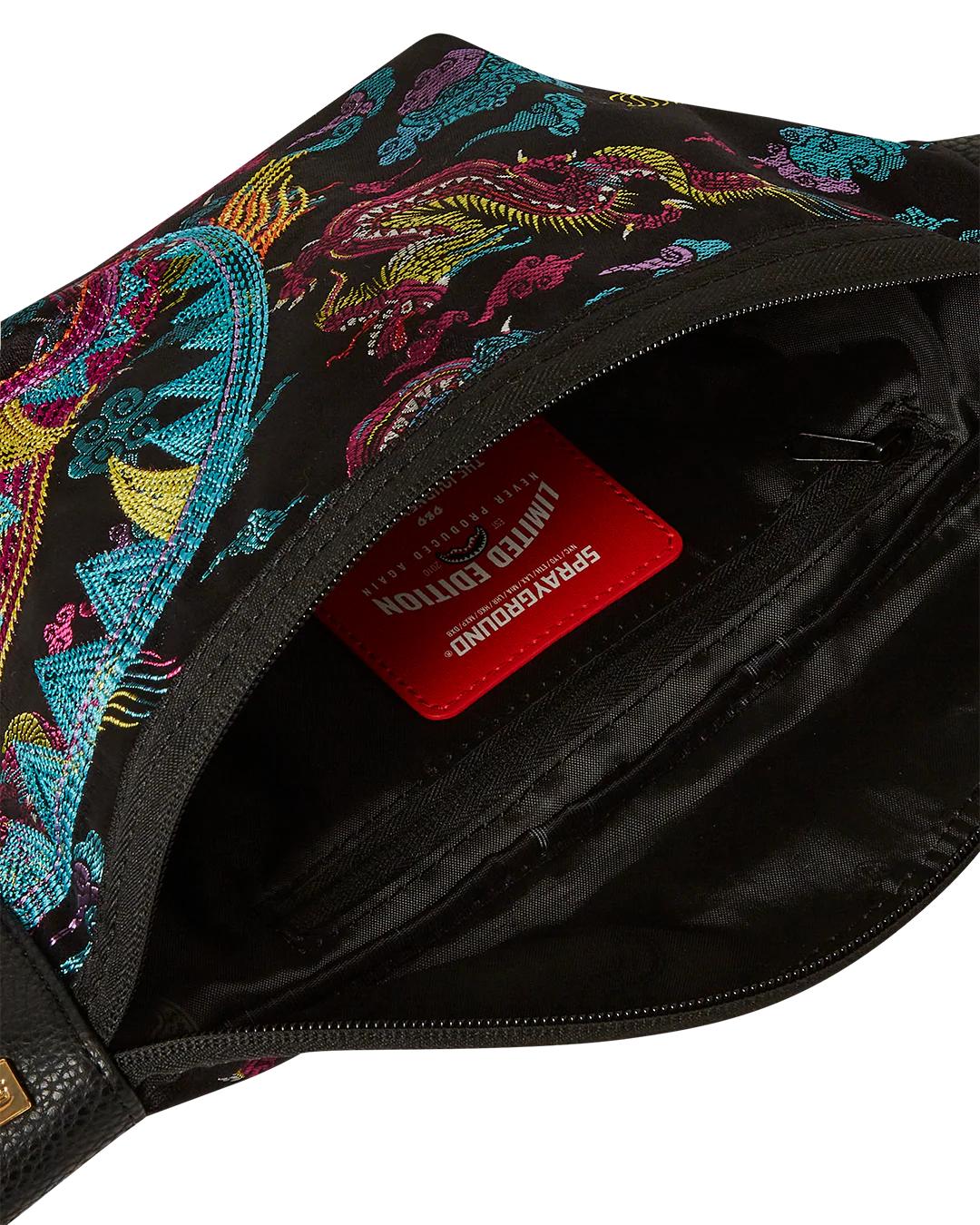 Sprayground Classic | EMBROIDERED DRAGONS SAVVY CROSSBODY