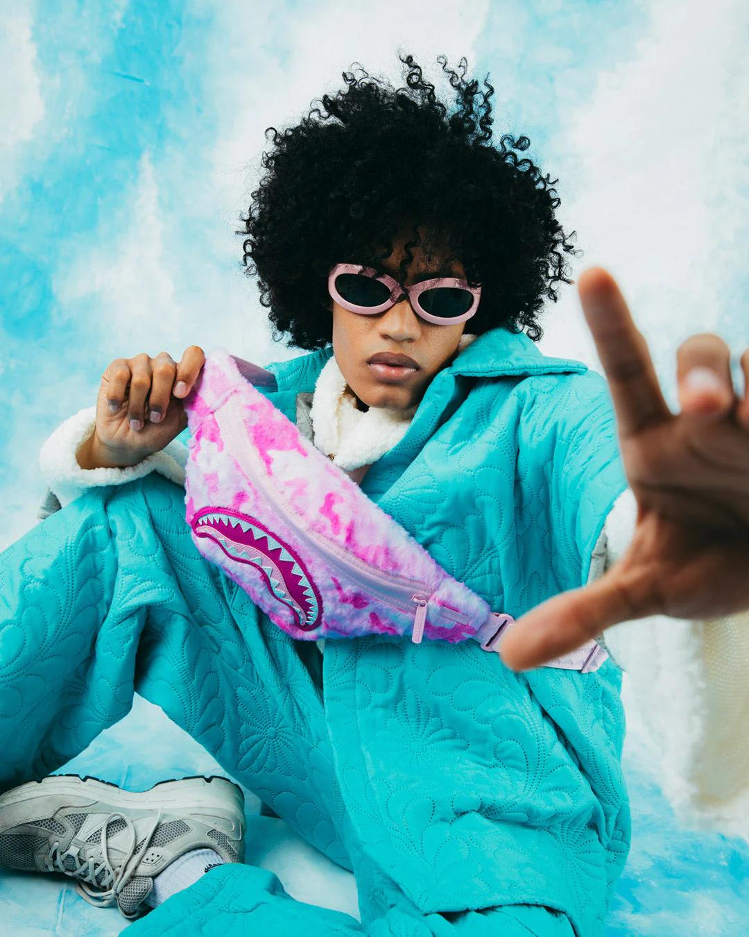 Sprayground Premium | FURRROCIOUS IN PINK SAVVY CROSSBODY
