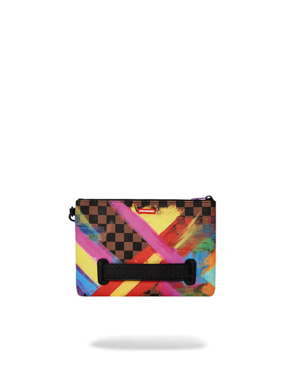 Sprayground Exclusive | SHARKS IN PARIS CITY STREAKS CROSSOVER CLUTCH