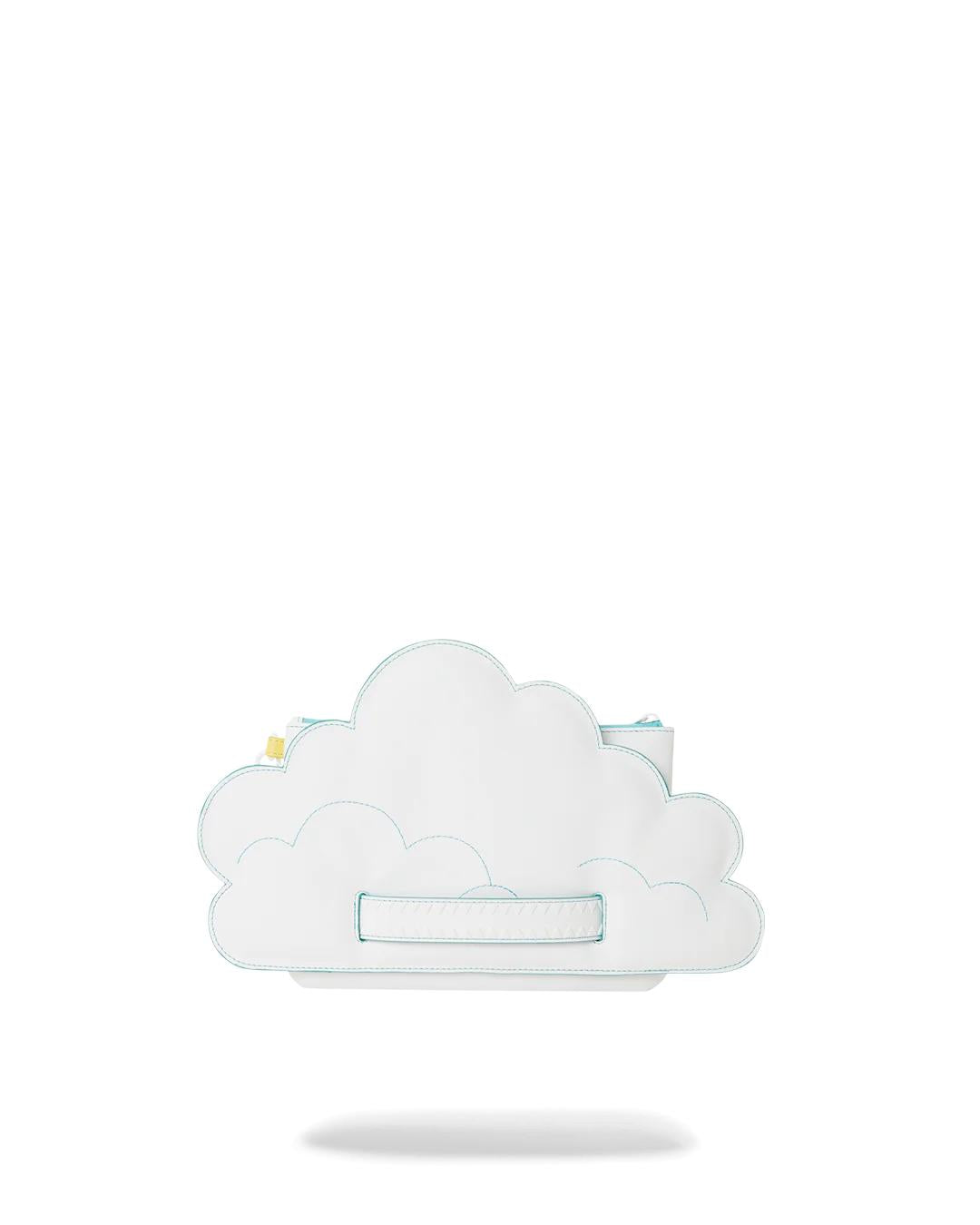 Sprayground Featured | CLOUDY WITH A CHANCE OF SHARK CROSSOVER CLUTCH