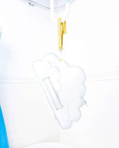 Sprayground Featured | CLOUDY WITH A CHANCE OF SHARK CROSSOVER CLUTCH