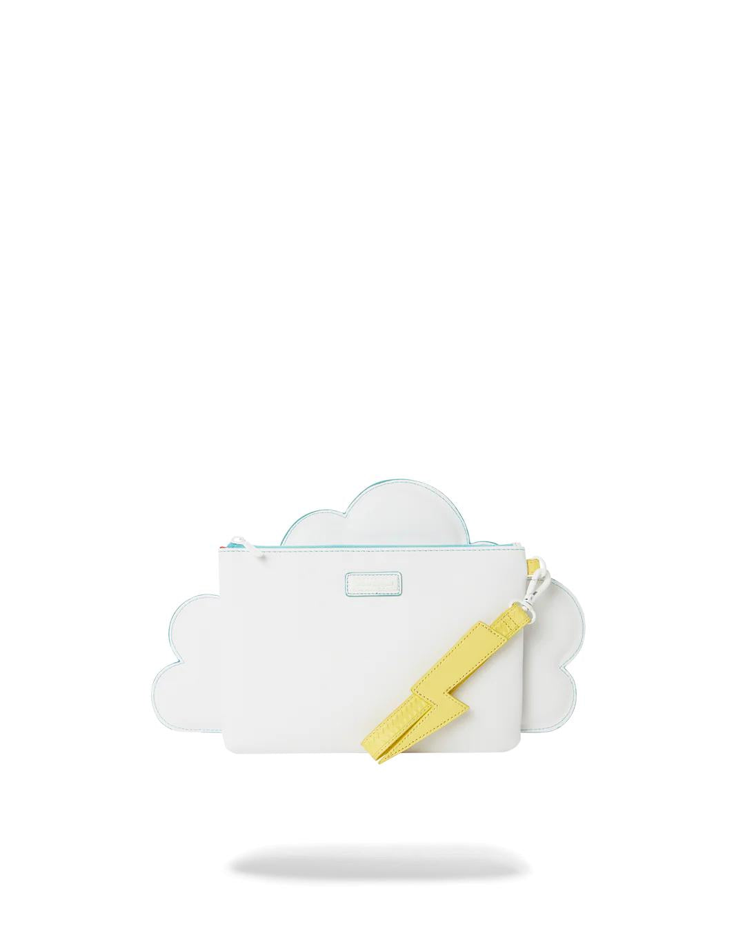 Sprayground Featured | CLOUDY WITH A CHANCE OF SHARK CROSSOVER CLUTCH