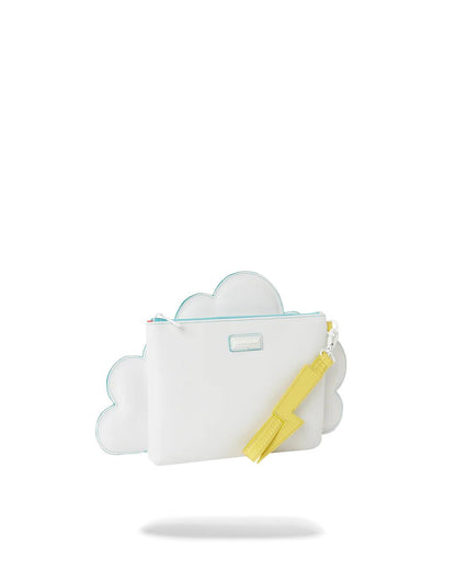 Sprayground Featured | CLOUDY WITH A CHANCE OF SHARK CROSSOVER CLUTCH