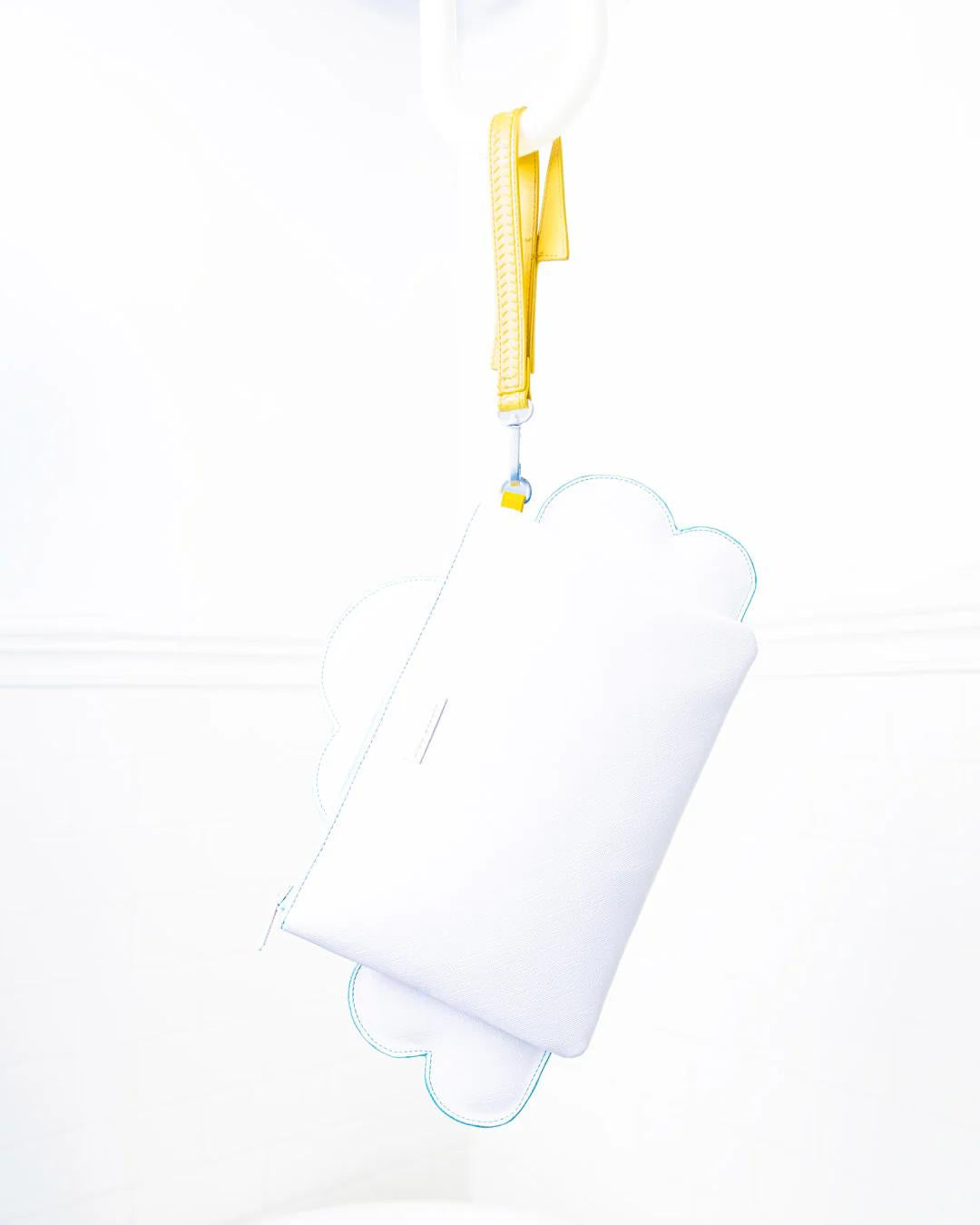 Sprayground Featured | CLOUDY WITH A CHANCE OF SHARK CROSSOVER CLUTCH