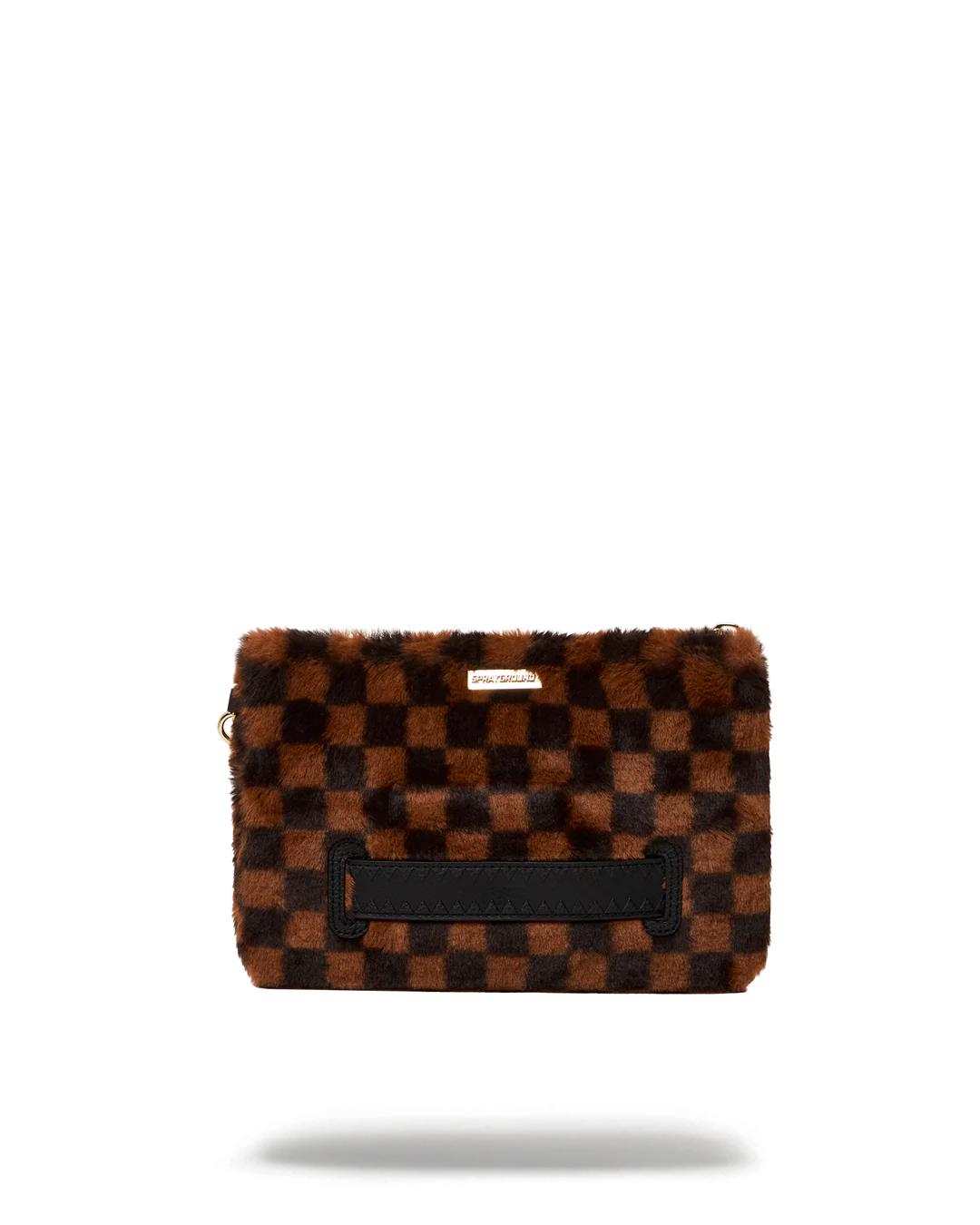Sprayground Popular | FURRR SHARKS IN PARIS CROSSOVER CLUTCH
