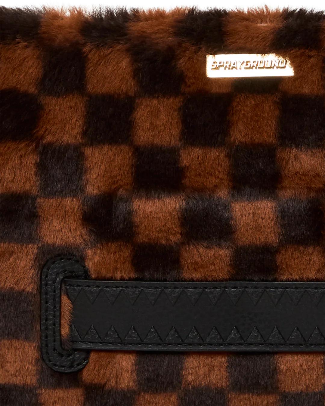 Sprayground Popular | FURRR SHARKS IN PARIS CROSSOVER CLUTCH