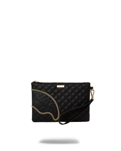 Sprayground New | LEVELED UP SPLIT QUILT SHARK CROSSOVER CLUTCH