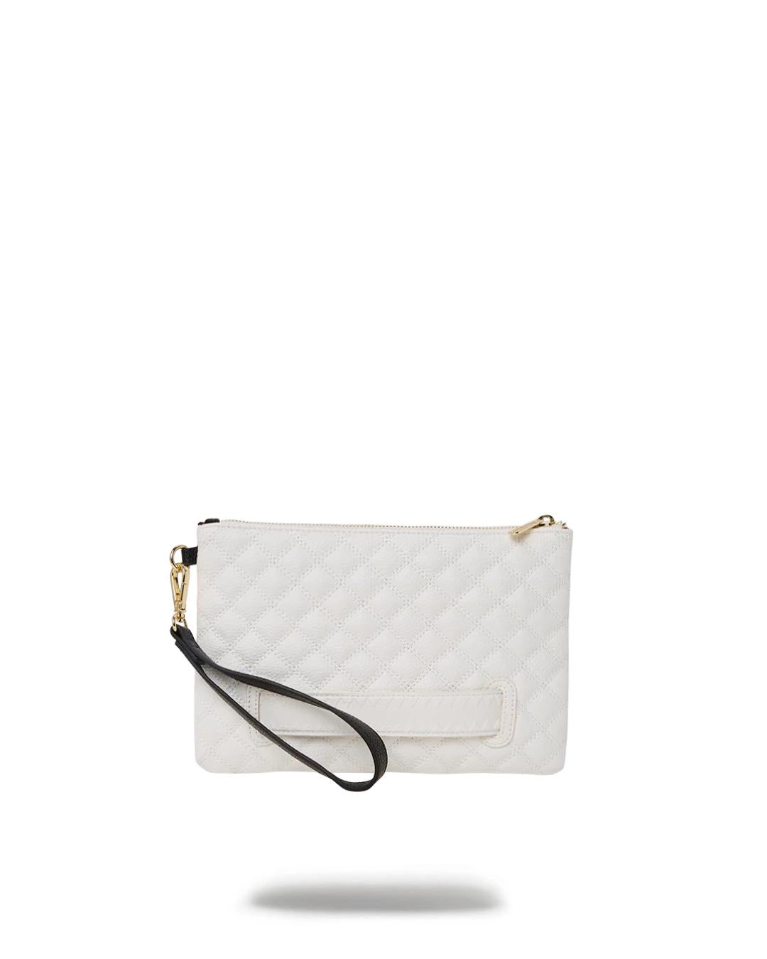Sprayground New | LEVELED UP SPLIT QUILT SHARK CROSSOVER CLUTCH