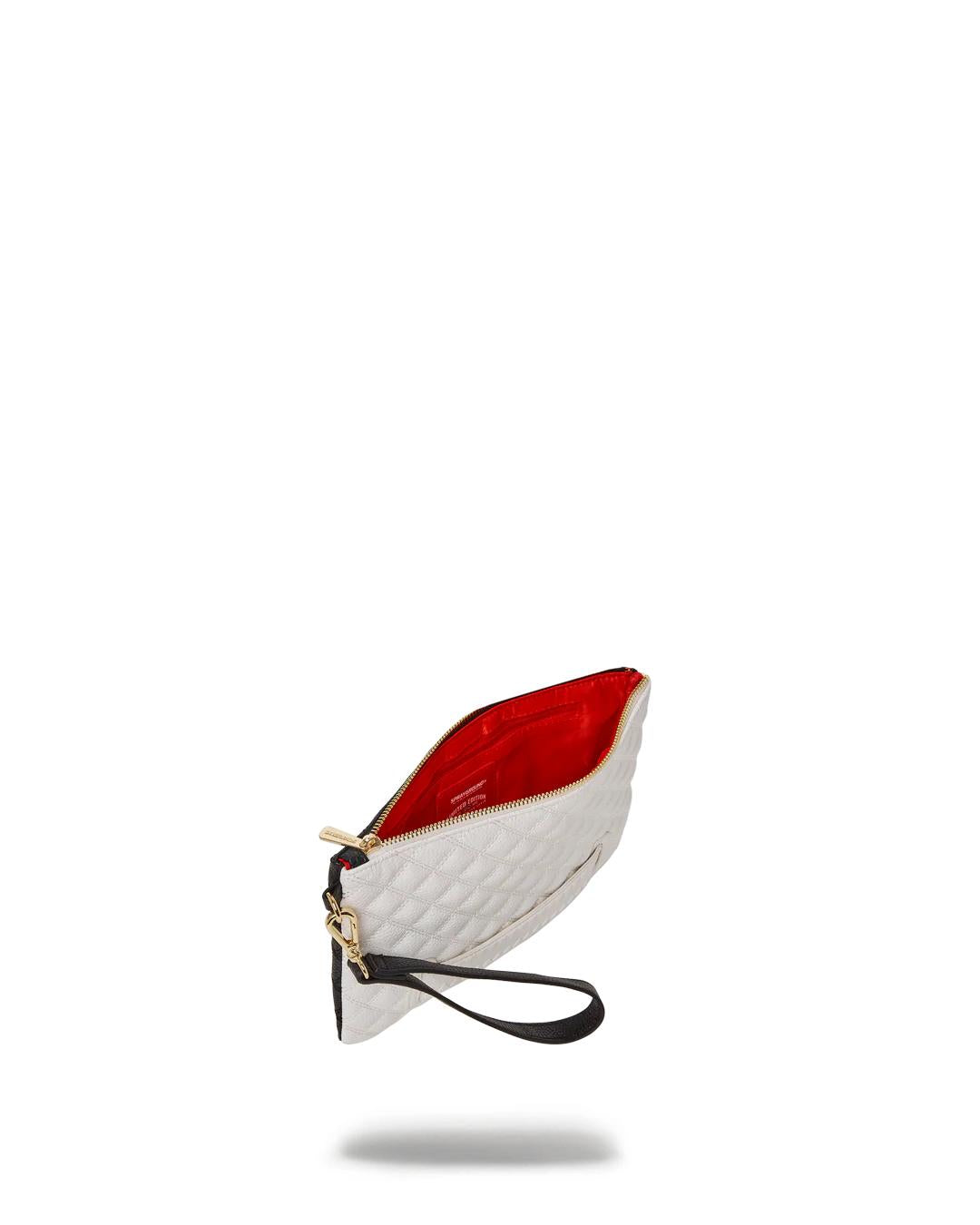 Sprayground New | LEVELED UP SPLIT QUILT SHARK CROSSOVER CLUTCH
