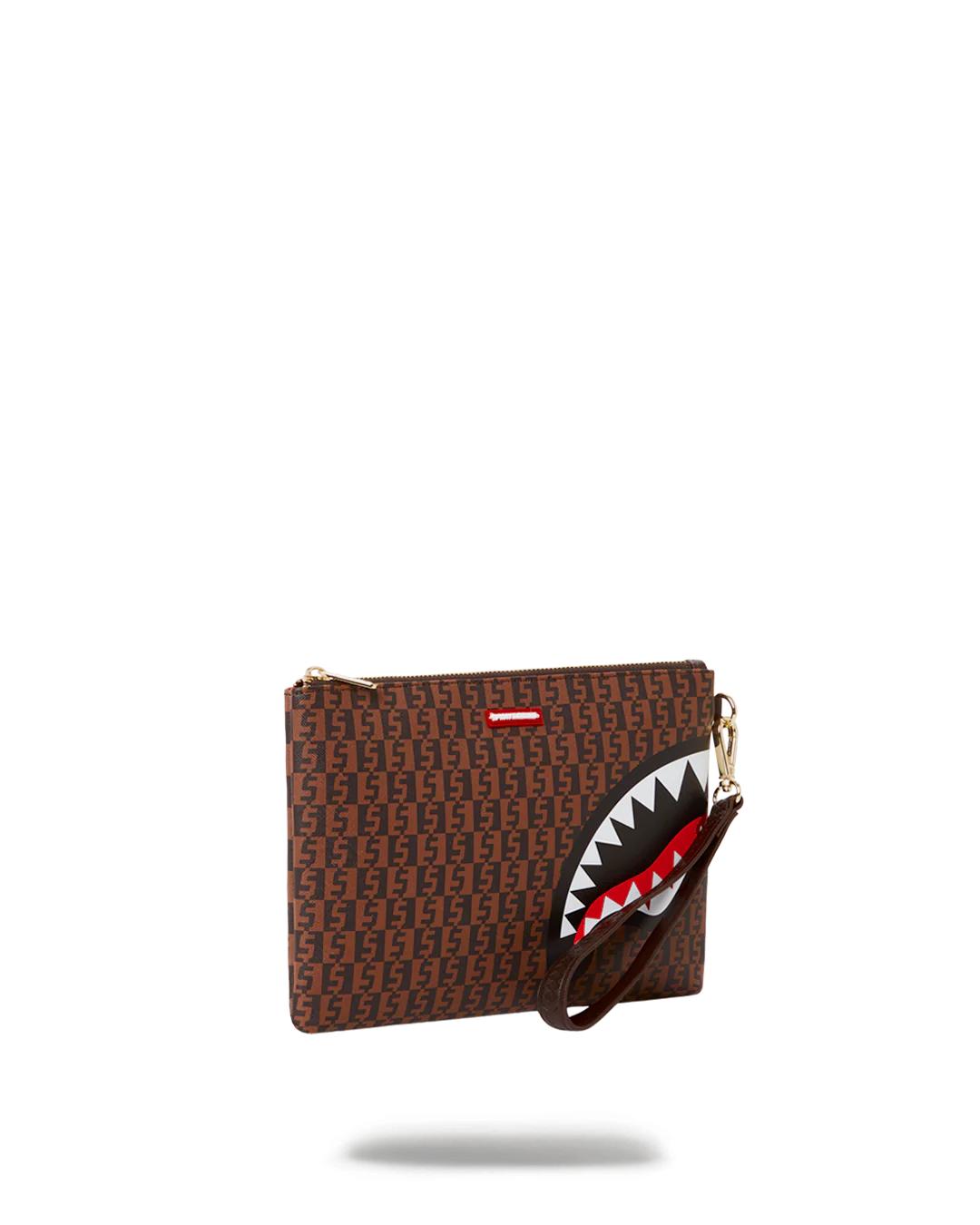 Sprayground Best Seller | CASHIN CHECKS CROSSOVER CLUTCH