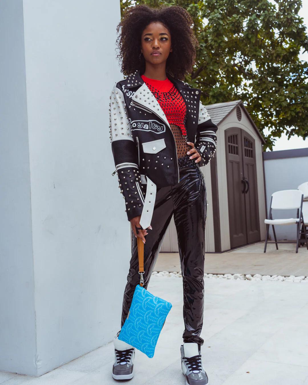 Sprayground Premium | ILLUCHAINS TURQ CROSSOVER CLUTCH