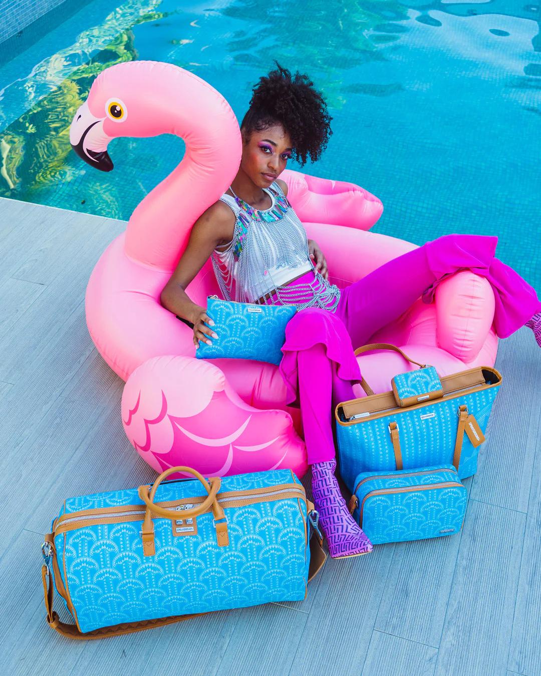 Sprayground Premium | ILLUCHAINS TURQ CROSSOVER CLUTCH