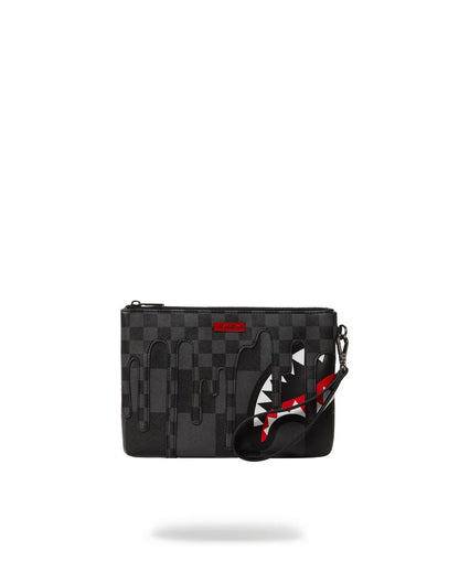Sprayground Popular | XTC GREY SHARKS IN PARIS CROSSOVER CLUTCH