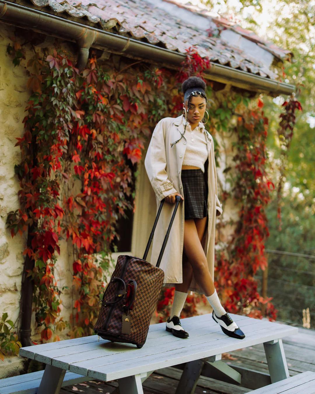 Sprayground Recommended | FROM PARIS WITH LOVE - EXPRESS DUFFLE (WITH WHEELS)