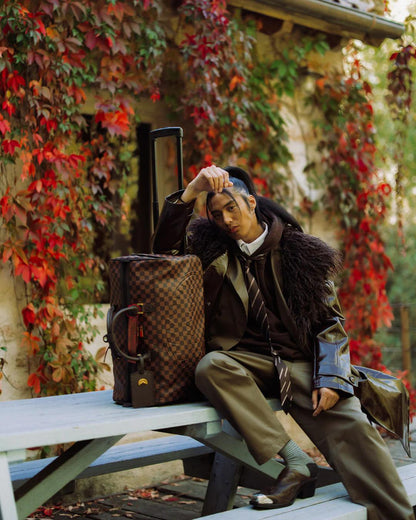 Sprayground Recommended | FROM PARIS WITH LOVE - EXPRESS DUFFLE (WITH WHEELS)