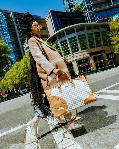 Sprayground Exclusive | HENNY LATTE PYRAMID DUFFLE