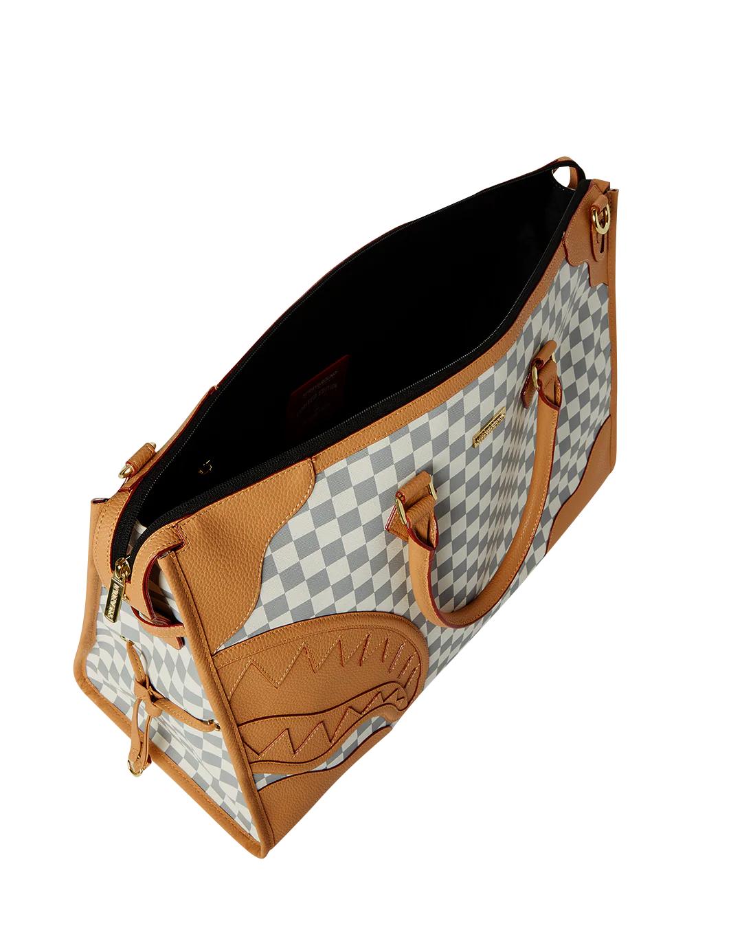 Sprayground Exclusive | HENNY LATTE PYRAMID DUFFLE