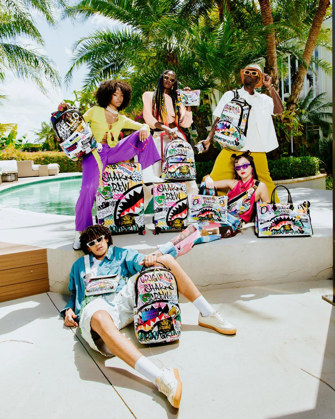 Sprayground New | CREATE ANOTHER DAY PYRAMID DUFFLE