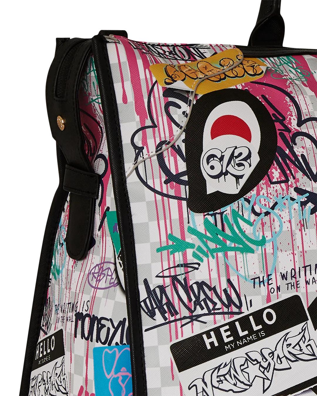 Sprayground New | CREATE ANOTHER DAY PYRAMID DUFFLE