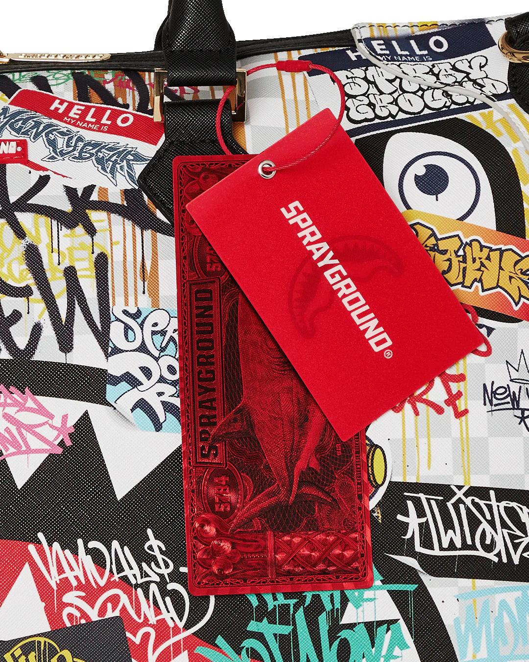 Sprayground New | CREATE ANOTHER DAY PYRAMID DUFFLE