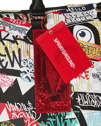 Sprayground New | CREATE ANOTHER DAY PYRAMID DUFFLE