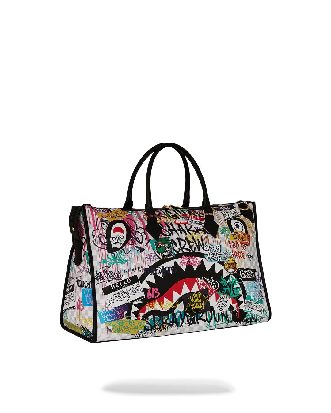 Sprayground New | CREATE ANOTHER DAY PYRAMID DUFFLE