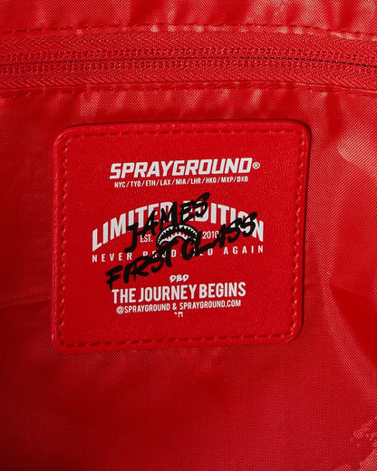 Sprayground Featured | JAMES FIRST CLASS GLOBAL TAKEOFF PYRAMID DUFFLE