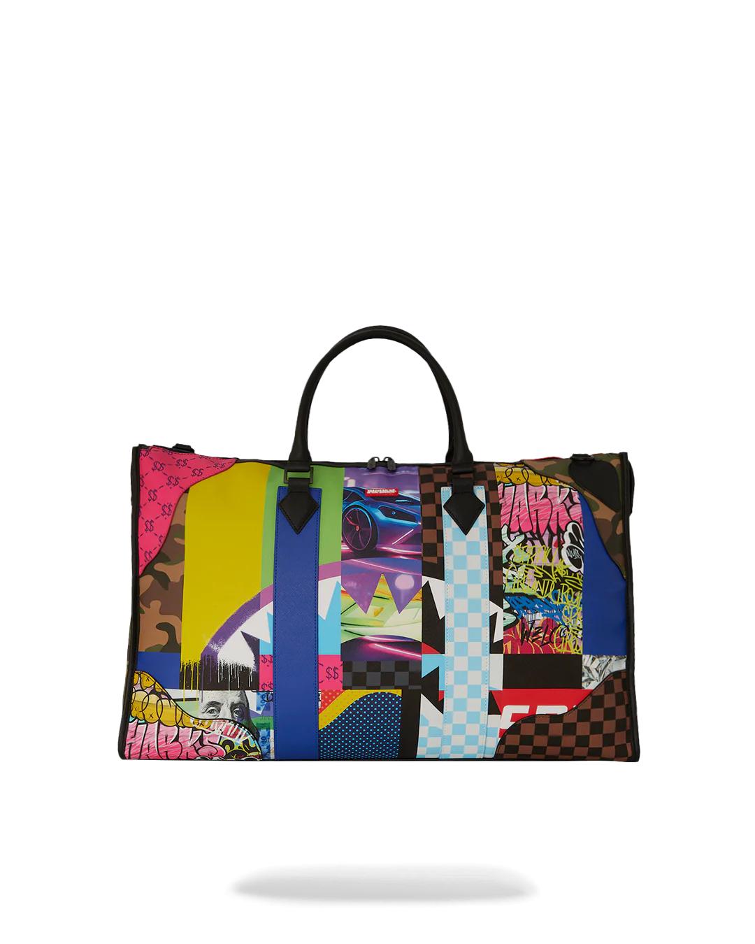 Sprayground Trending | SHARK MASTERPIECES PYRAMID LARGE DUFFLE