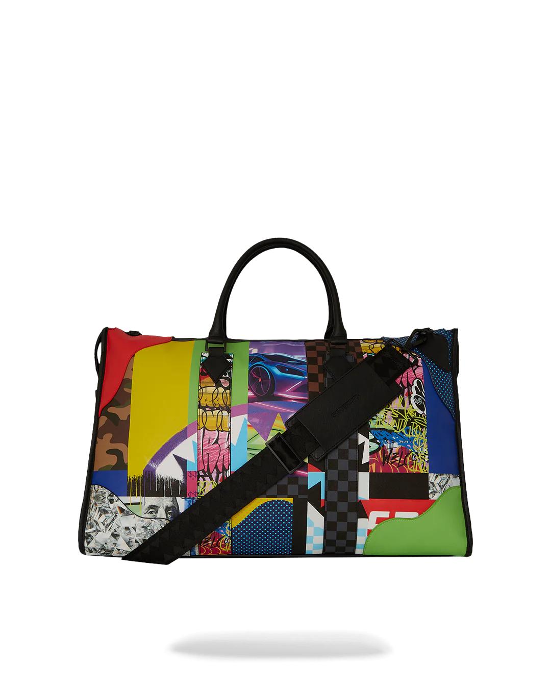 Sprayground Trending | SHARK MASTERPIECES PYRAMID LARGE DUFFLE