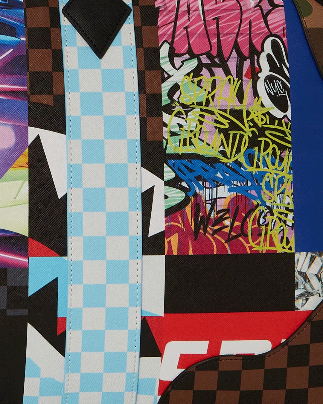 Sprayground Trending | SHARK MASTERPIECES PYRAMID LARGE DUFFLE