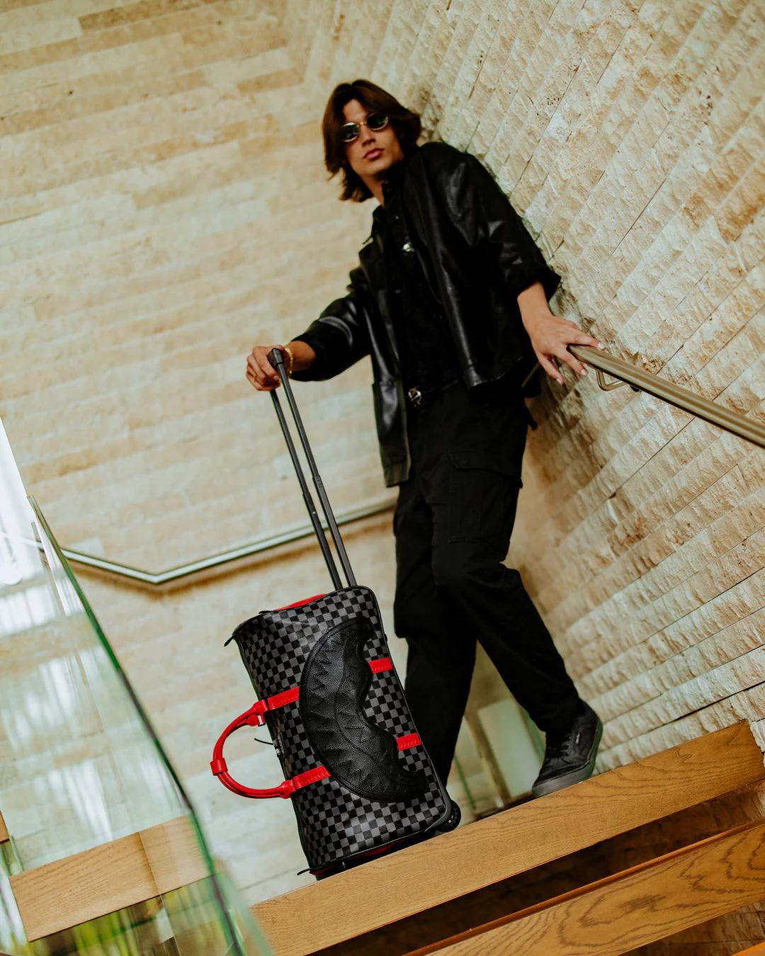 Sprayground Exclusive | MONACO SHARK CLUB DUFFLE WHEELY